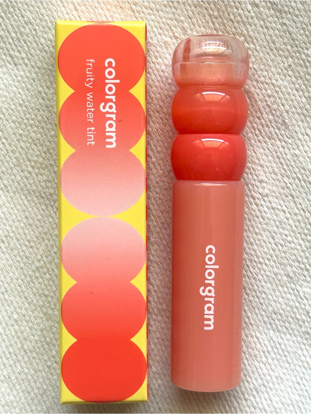 Colorgram Fruity Water Tint 01 New Apricot K-Beauty Lip Tint NEW